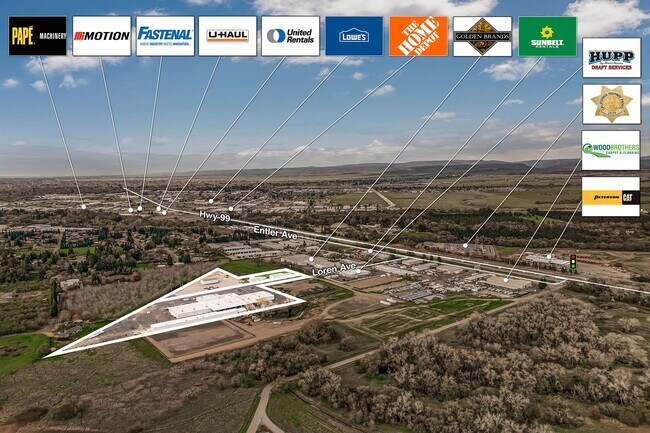Plus de détails pour 100 Loren Ave, Chico, CA - Industriel à louer