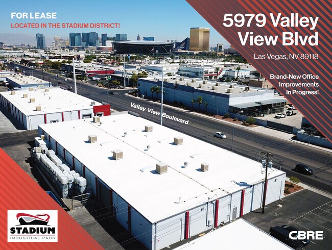 Plus de détails pour 5979 Valley View Blvd, Las Vegas, NV - Industriel à louer