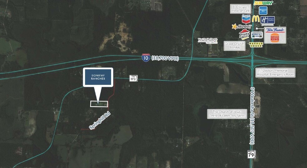 2614 Springhill Rd, Bonifay, FL à vendre - Photo du bâtiment - Image 2 de 5