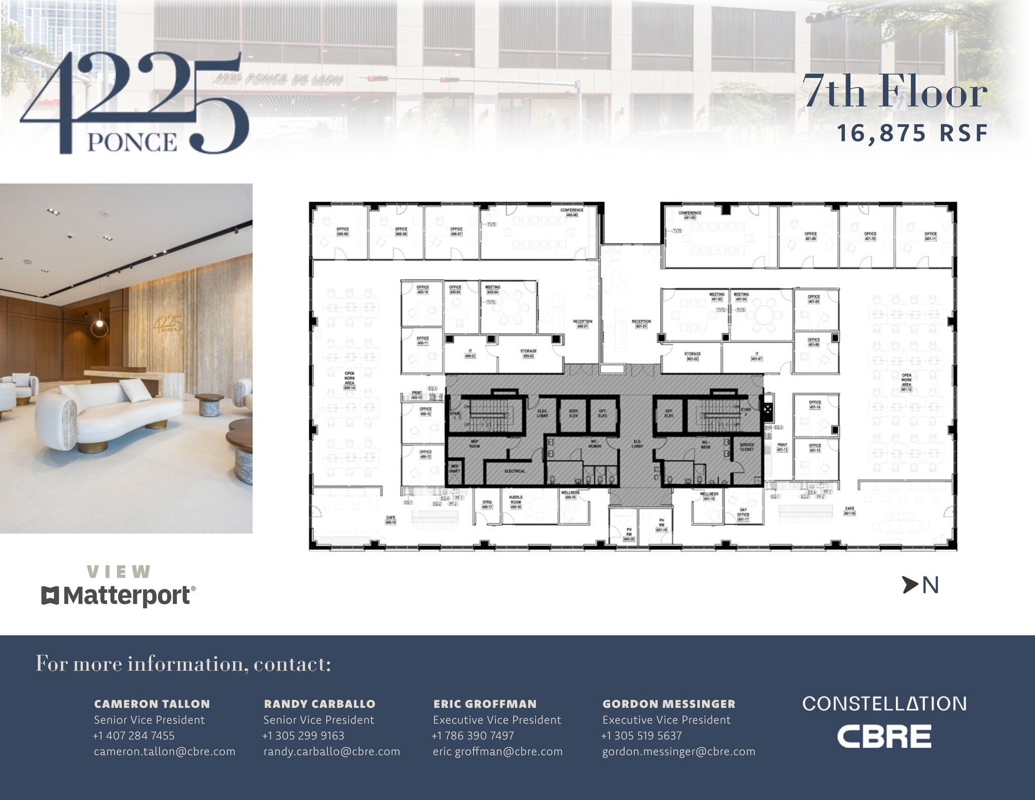 4225 Ponce de Leon Blvd, Coral Gables, FL for lease Site Plan- Image 1 of 14