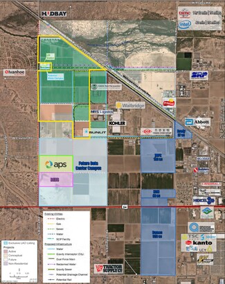 Plus de détails pour SEC Bianco Rd & Kortsen rd, Casa Grande, AZ - Terrain à vendre