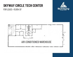 3130-3136 Skyway Cir S, Irving, TX for lease Floor Plan- Image 1 of 1