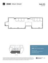 2040 Main St, Irvine, CA for lease Floor Plan- Image 1 of 5