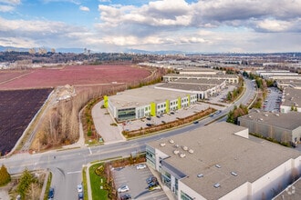 7770 N Fraser Way, Burnaby, BC - AERIAL  map view