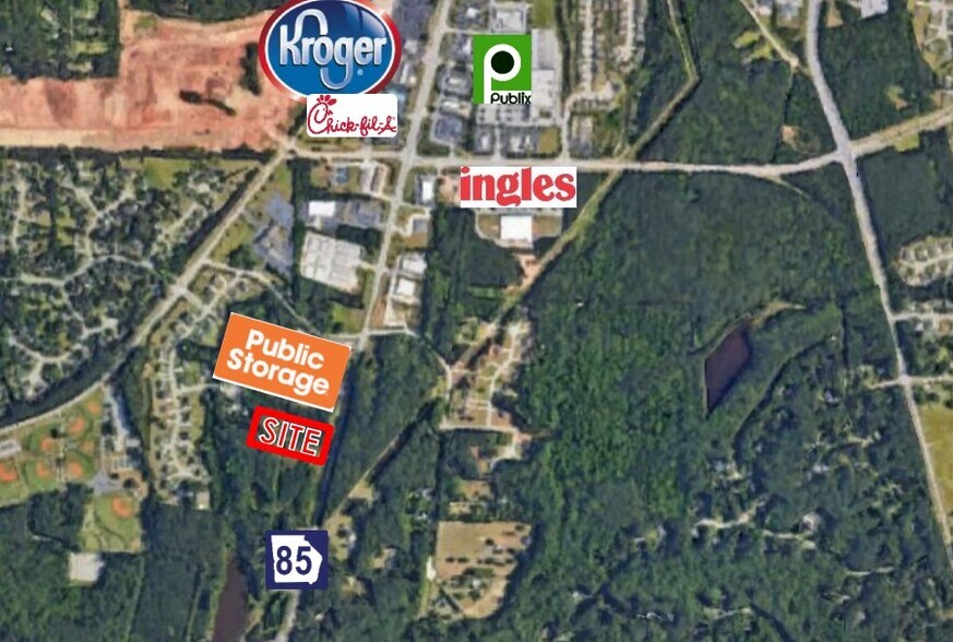 0 Hwy 85 S, Fayetteville, GA à vendre - Photo du bâtiment - Image 1 de 2