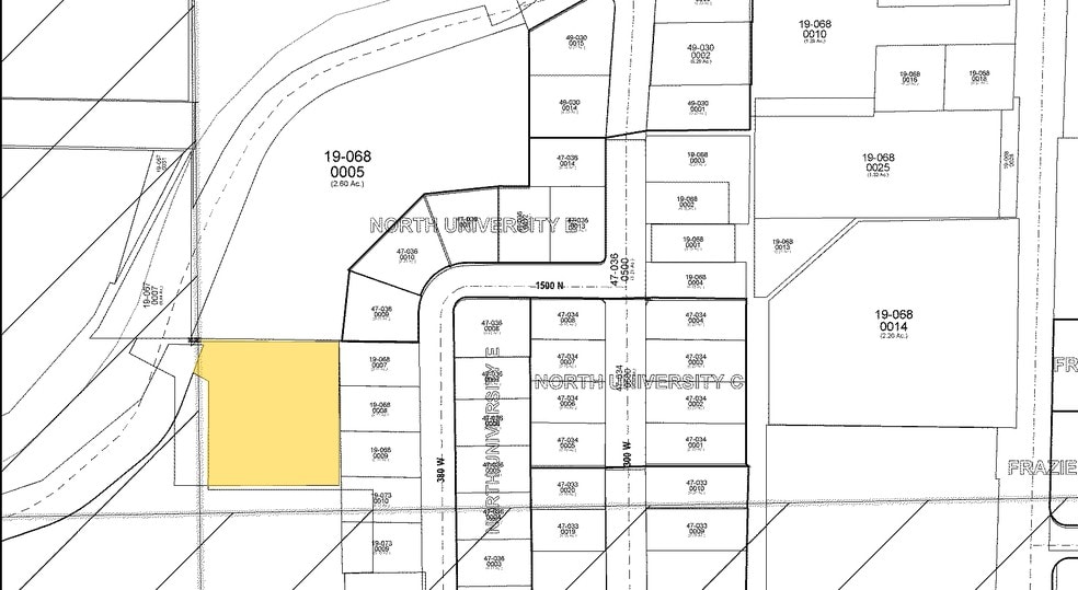 1440-1460 Moon River Dr, Provo, UT for sale - Plat Map - Image 2 of 21