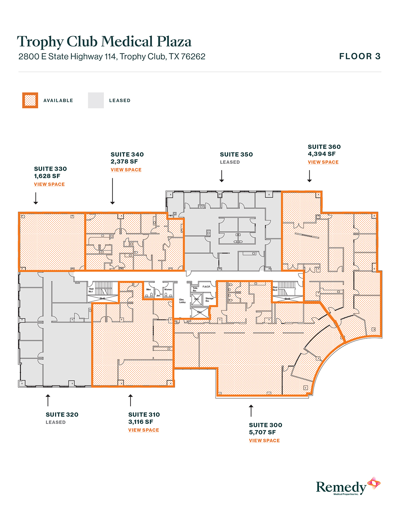 2800 E Highway 114, Southlake, TX for lease Floor Plan- Image 1 of 2