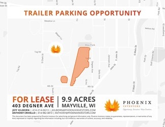 More details for 403 Degner Ave, Mayville, WI - Land for Lease