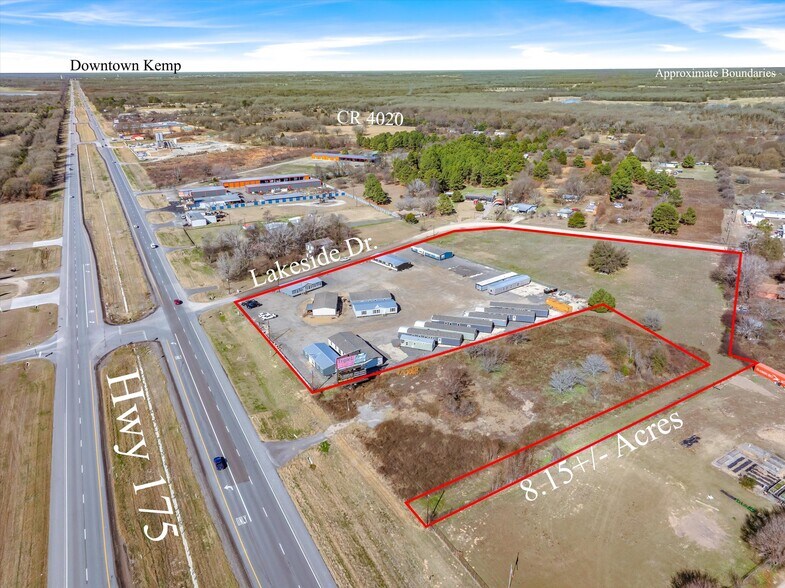 16955 E. Highway 175, Kemp, TX à vendre - Aérien - Image 3 de 32