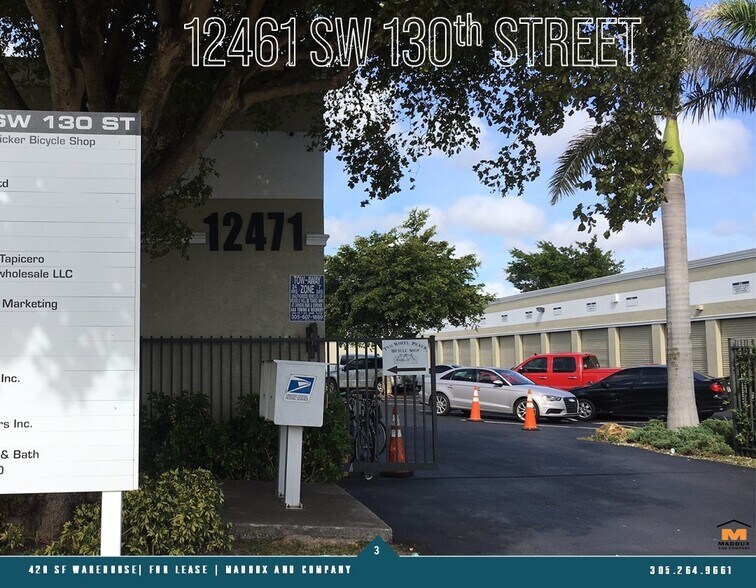 12461-12471 SW 130th St, Miami, FL à louer - Photo du bâtiment - Image 3 de 5