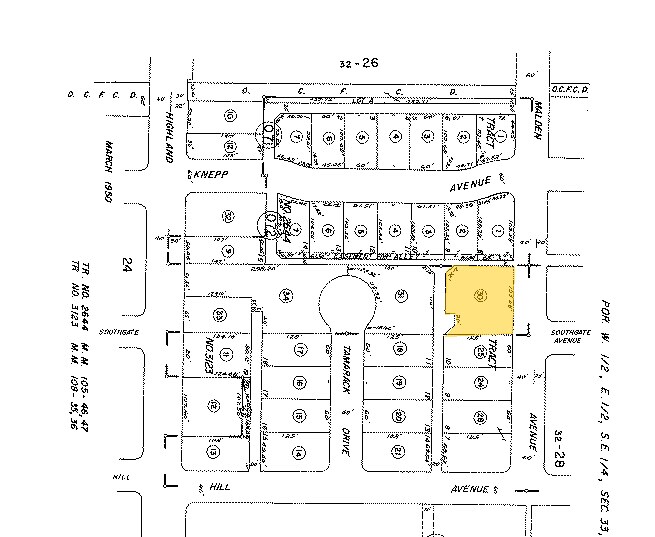 925 S Malden Ave, Fullerton, CA à vendre - Plan cadastral - Image 2 de 7