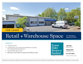 315 High St, Eugene, OR for lease Interior Photo- Image 2 of 5