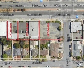 461-475 S Bascom Ave, San Jose, CA - AERIAL  map view
