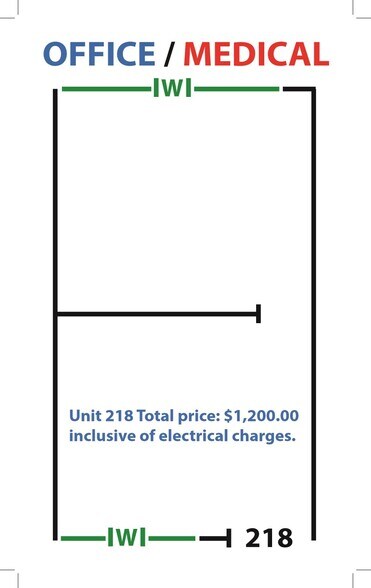 8949 Reseda Blvd, Northridge, CA à louer - Plan d’étage type - Image 3 de 6