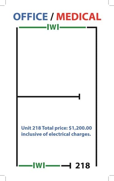 8949 Reseda Blvd, Northridge, CA for lease - Typical Floor Plan - Image 3 of 6