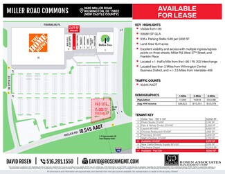 Plus de détails pour 3600 Miller Rd, Wilmington, DE - Bureau/Commerce de détail, Commerce de détail à louer