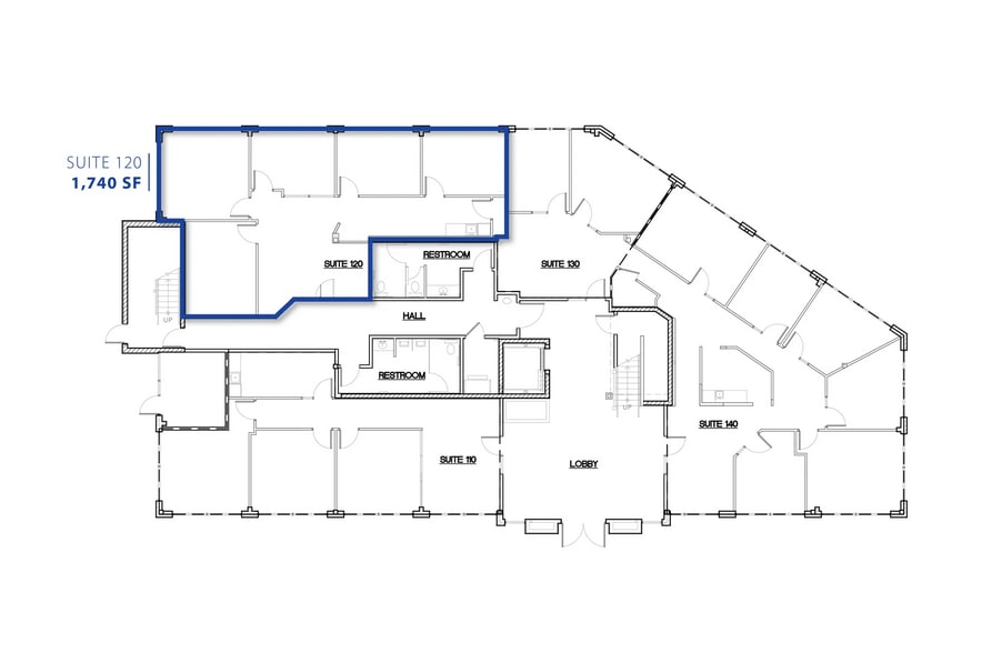 435 E Shore Dr, Eagle, ID for lease - Floor Plan - Image 3 of 8