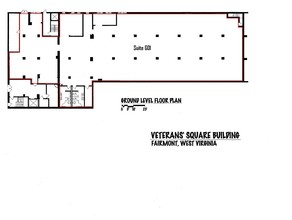 320 Adams St, Fairmont, WV for lease Floor Plan- Image 1 of 1