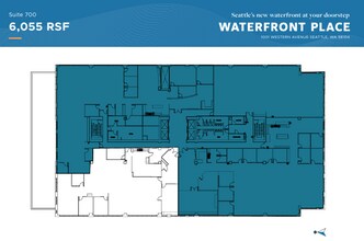 1001-1011 Western Ave, Seattle, WA à louer Plan d’étage- Image 1 de 1