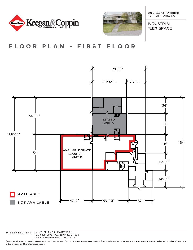 6025 Labath Ave, Rohnert Park, CA à louer Plan d’étage- Image 1 de 1