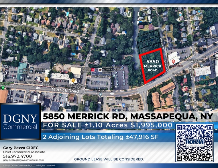 5850 Merrick Rd, Massapequa, NY à vendre - Photo du bâtiment - Image 1 de 6