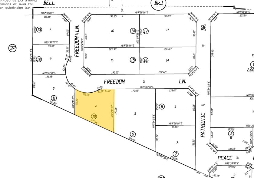 3037 Bell Dr, Atwater, CA à vendre - Plan cadastral - Image 2 de 4