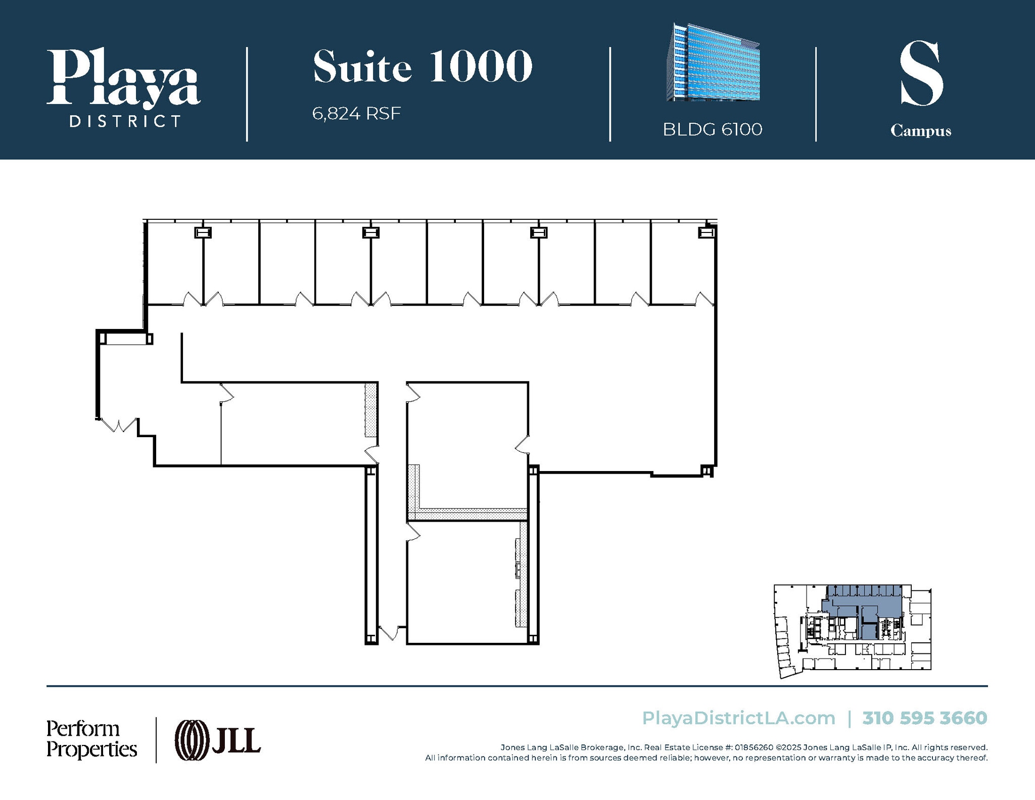 6100 Center Dr, Los Angeles, CA for lease Floor Plan- Image 1 of 1