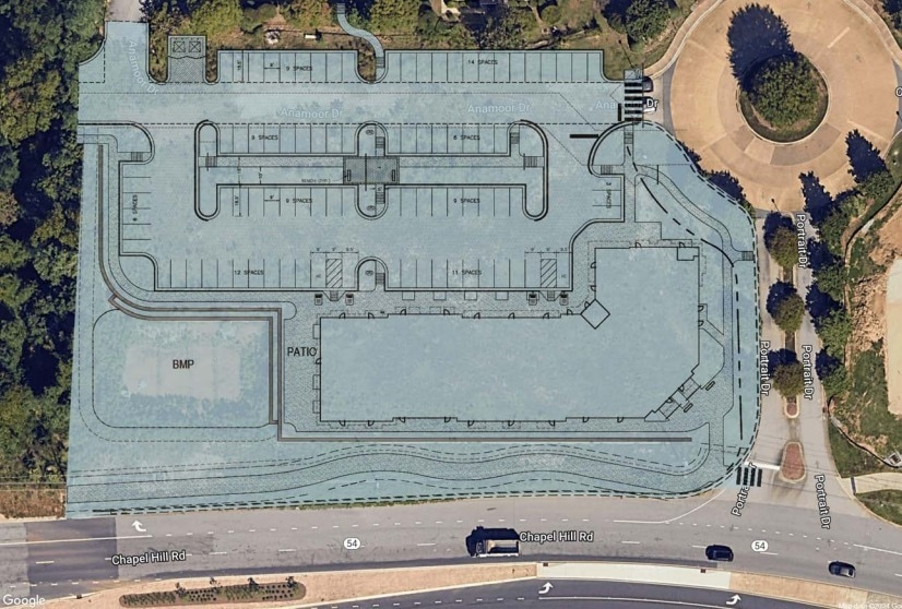 1005 Portrait Dr, Cary, NC for lease - Site Plan - Image 3 of 5