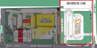 Plus de détails pour 2901 Route 130, Delran, NJ - Terrain à louer