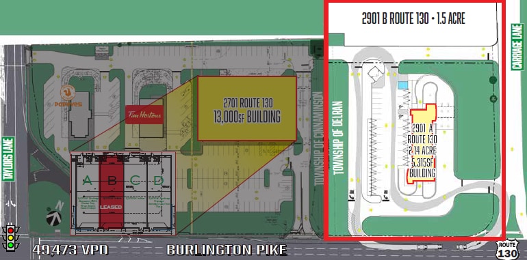 2901 Route 130, Delran, NJ à louer Photo du bâtiment- Image 1 de 3