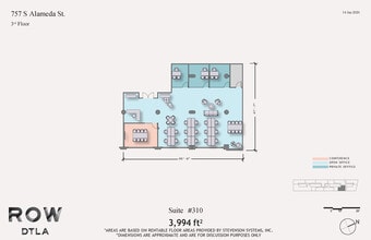 777 S Alameda St, Los Angeles, CA for lease Floor Plan- Image 2 of 2