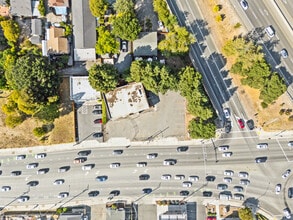 131 College Ave, Santa Rosa, CA - Aerial  map view