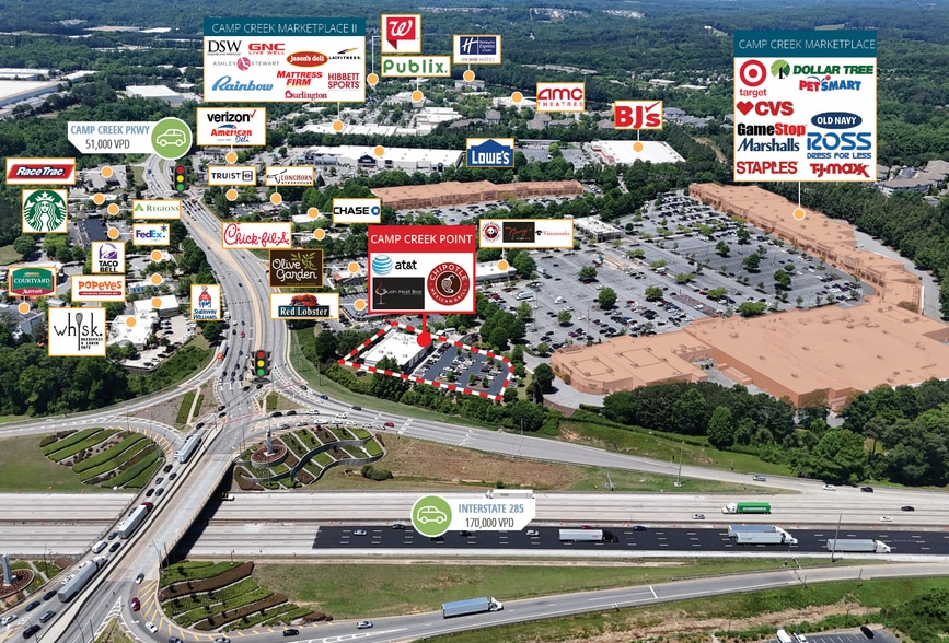 3330 Camp Creek Pkwy, East Point, GA for sale - Building Photo - Image 2 of 6