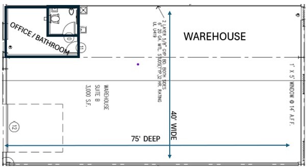 20 N Rockwell Ave, Oklahoma City, OK à louer Plan d’étage- Image 1 de 1