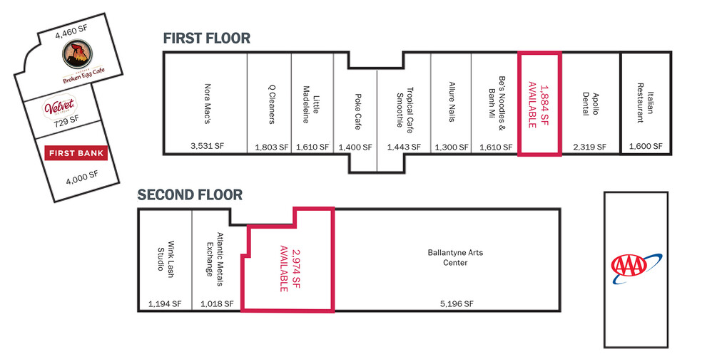 11318-11338 N Community House Rd, Charlotte, NC for lease - Building Photo - Image 2 of 7