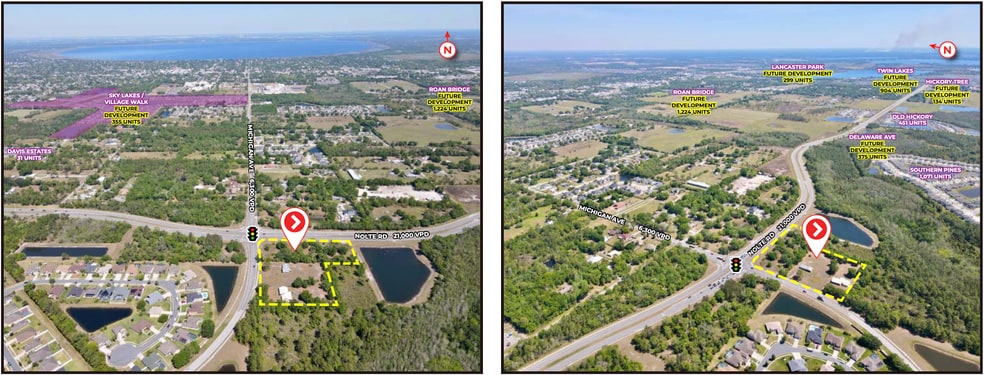 3845 Michigan Ave, Saint Cloud, FL à vendre - Aérien - Image 3 de 5