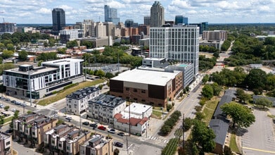 416 W South St, Raleigh, NC - Aérien Vue de la carte