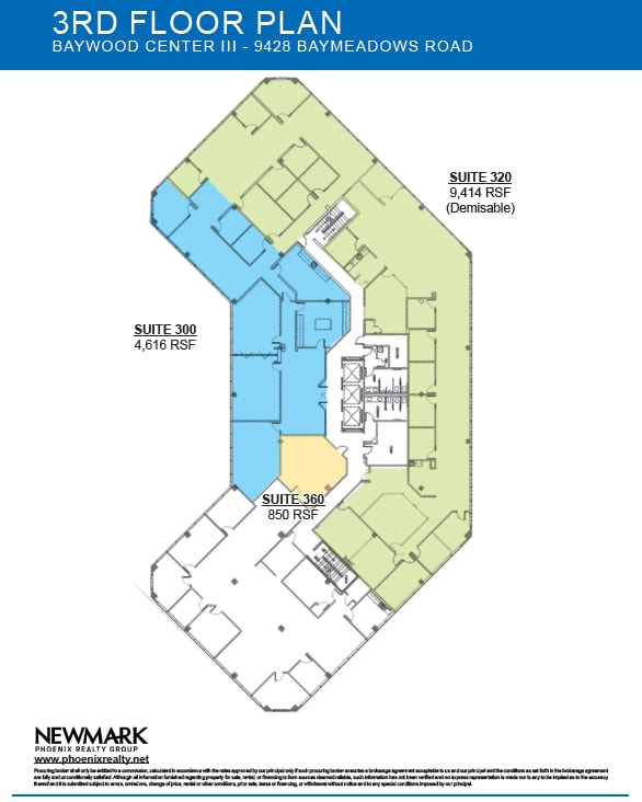 9428 Baymeadows Rd, Jacksonville, FL for lease Floor Plan- Image 1 of 1