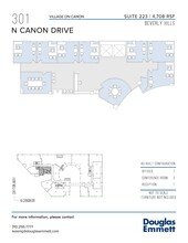 301-333 N Canon Dr, Beverly Hills, CA à louer Plan d’étage- Image 1 de 1