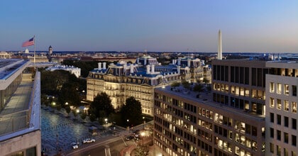 1717 Pennsylvania Ave NW, Washington, DC - Aérien Vue de la carte