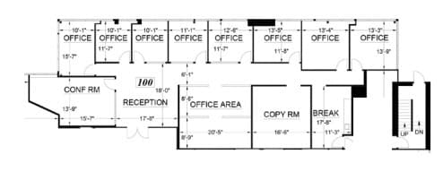 1777 Oakland Blvd, Walnut Creek, CA for lease Floor Plan- Image 1 of 1