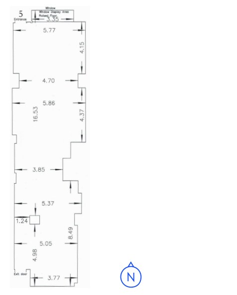 105 21st St, Saskatoon, SK for lease Floor Plan- Image 1 of 1