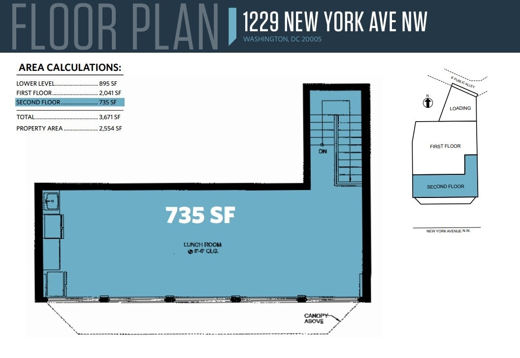 1229 New York Ave NW, Washington, DC à vendre Plan d’étage- Image 1 de 1