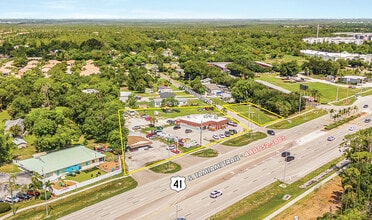 19630 S Tamiami Trl, Fort Myers, FL - Aérien Vue de la carte - Image1