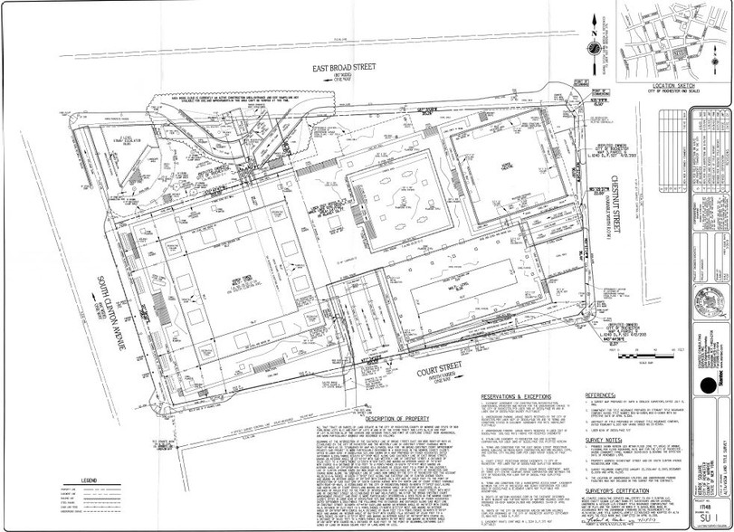 100-140 S Clinton Ave, Rochester, NY à vendre - Plan de site - Image 1 de 1