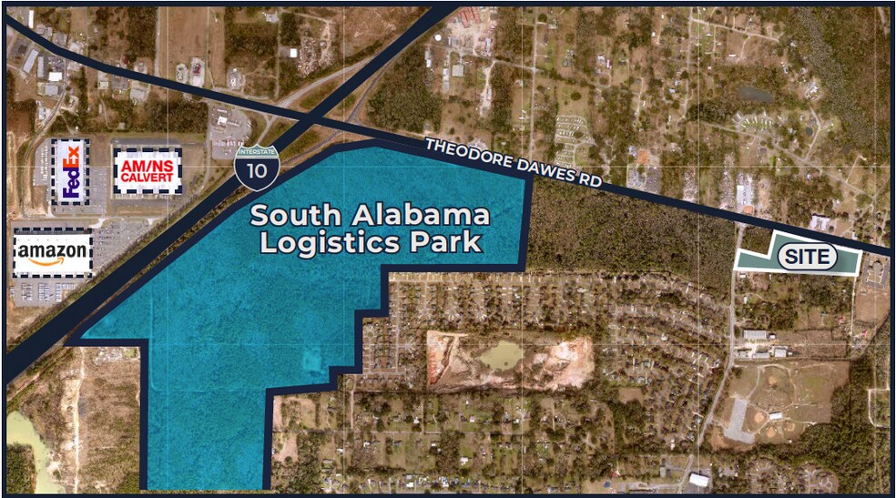 Theodore Dawes Rd, Theodore, AL à vendre - Photo du bâtiment - Image 3 de 7