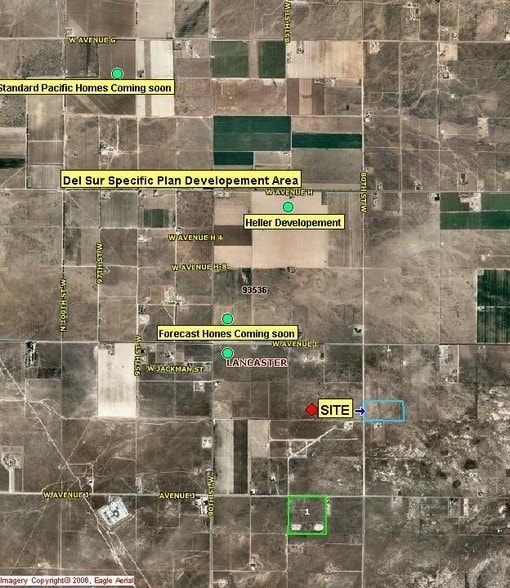 44800 80th St W, Lancaster, CA for sale - Aerial - Image 2 of 2