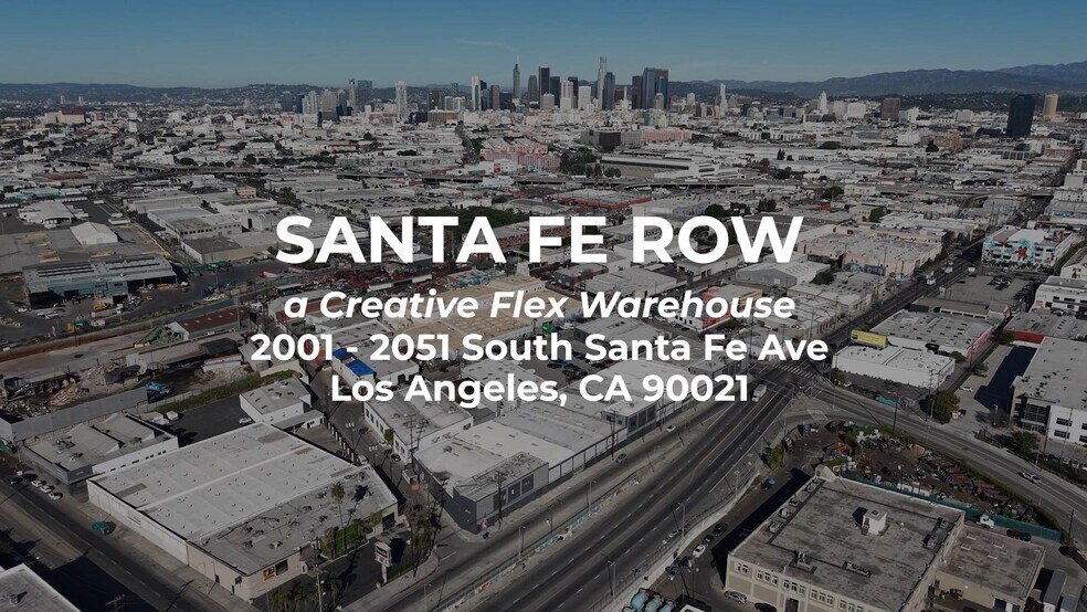 2023-2043 S Santa Fe Ave, Los Angeles, CA à louer - Vidéo sur l’inscription commerciale - Image 2 de 10