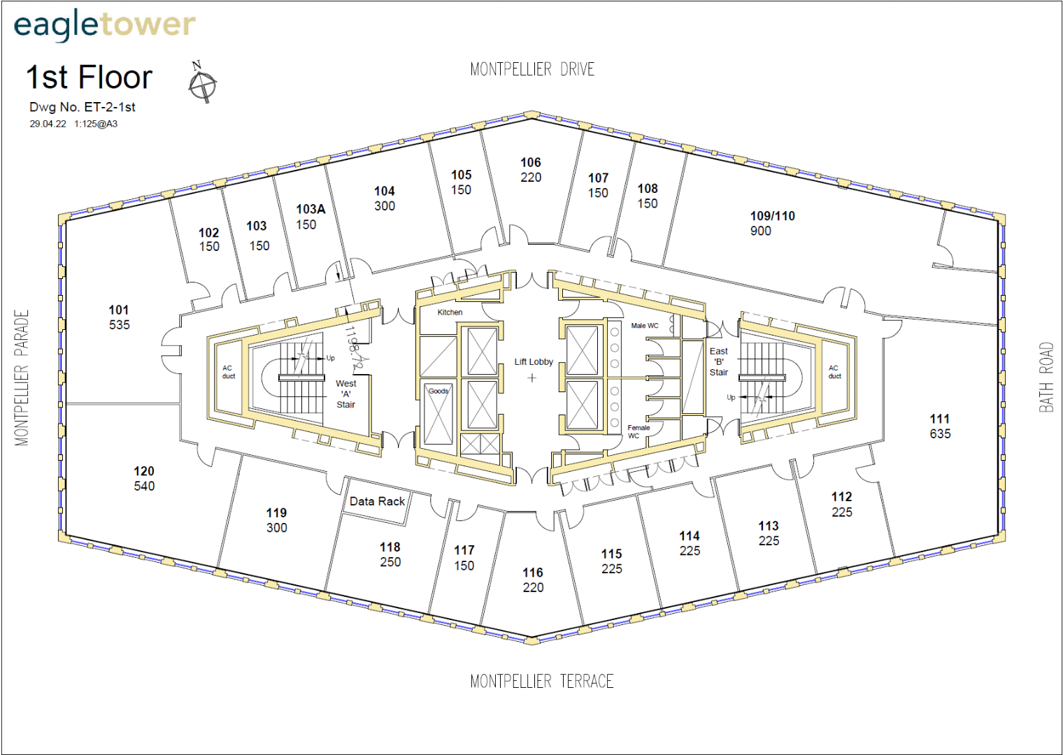 Montpellier Dr, Cheltenham à louer Plan d’étage- Image 1 de 5