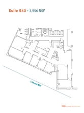 1100 Connecticut Ave NW, Washington, DC à louer Plan d’étage- Image 1 de 9